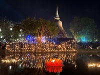 Loi Krathong Sukhothai Thailand