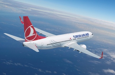 Vliegtuig Turkish Airlines