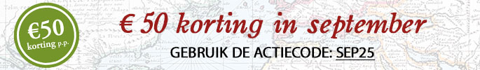 €50 korting in september. Gebruik de actiecode: SEP25