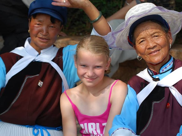 Met de kinderen naar China