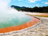 Nieuw-Zeeland Rotorua Wai-O-Tapu geiser