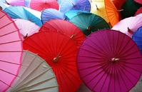 Parasols Chiang Mai Thailand Djoser