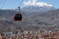 La Paz Bolivia kabelbaan