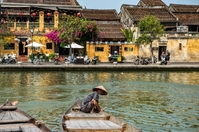 Hoi An water boot Vietnam