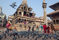 Hindoetempel Bhaktapur Nepal Djoser