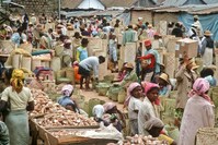 Markt Antananarivo Madagascar