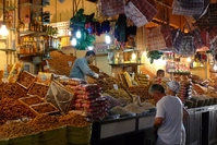 Marrakech Lokale Markt Marokko Djoser 