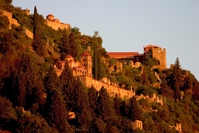 Dorp Mystras Griekenland