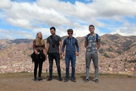 Family jongeren kinderen Peru Cusco