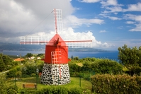 Azoren Faial windmolen