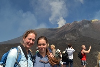 Etna moeder dochter family Sicilië Italië