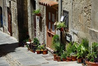 Straat Cagliari reis Sardinië