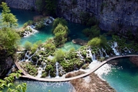 Plitvice nationaal park, Kroatie
