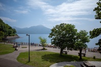 Shikotsu meer Hokkaido Japan