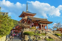 Kiyomizu-dera Temple in Kyoto Japan