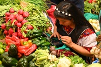 Chichicastenango markt Guatemala