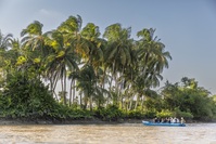 Rivier boot Suriname