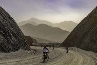 Gravel weg fietsreis Marokko