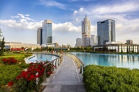 Tasjkent park Oezbekistan