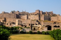 Golconda Fort in Hyderabad, India