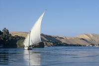 Felucca Nijl Egypte