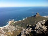 Tafelberg uitzicht Zuid-Afrika Djoser