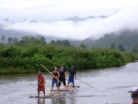 Bamboe raft Chiang Mai