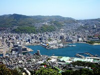 Nagasaki stad uitzicht Japan Djoser