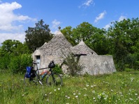 Alberobello fiets Puglia Italie