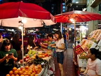 Markt Bangkok Thailand