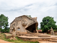 Vodun tempel in Abomey