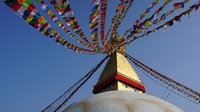 Boudhanath stoepa in Kathmandu