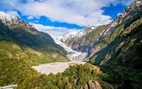 Franz Josef Glacier Nieuw-Zeeland