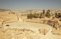 Gallerij Jerash Jordanië