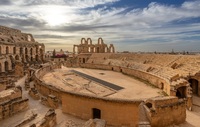 El Djem amfitheater Tunesië