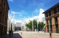 Plaza Cisneros Medellin Colombia