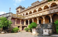 Naulakha paleis Gondal Gujarat India