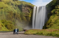 Skogafoss Waterval IJsland 