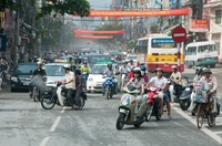 Vietnam straatbeeld Saigon Djoser