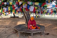 Monnik Lumbini Nepal