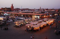 Marrakech Djemaa El Fna Marokko