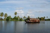 Backwaters boot Zuid-India Alleppey Djoser