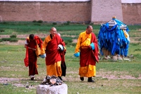Mongolië monniken