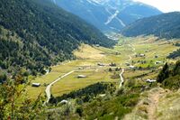 Incles vallei Andorra