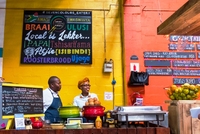 Winkel restaurant Kaapstad Zuid-Afrika