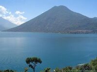 Atitlan meer Guatemala