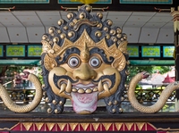 Statue in the Kings Palace in Yogyakarta, Sultan Palace, Yogyakarta, Java, Indonesia