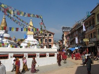 India en Nepal Bhaktapur stad van gouden tempels Djoser 