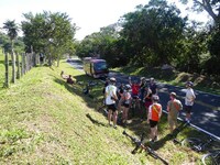 Groep Weg Pauze Costa Rica Fietsen Djoser