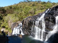 Sri Lanka Horton Plains Baker Falls